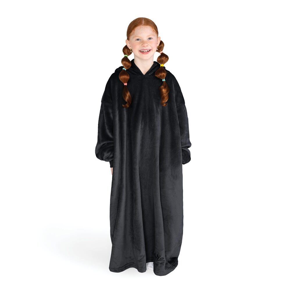 3100 Long length Microplush Wearable Blanket with Side Pockets - Soft